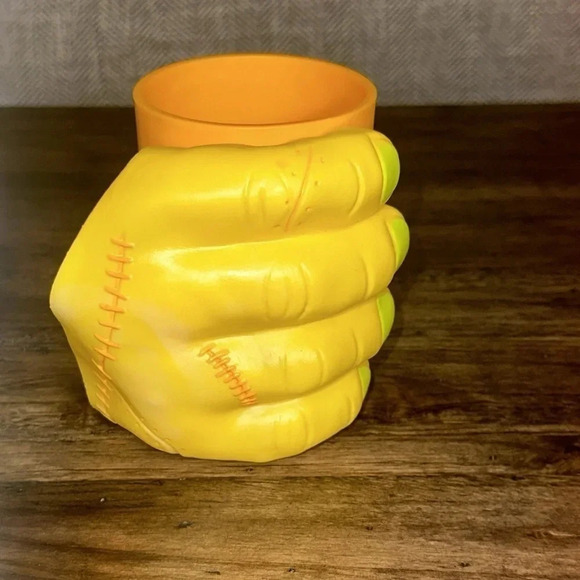 VTG 7CT ASST. hallmark halloween creature monster can cup holder frank & fright - Picture 6 of 17